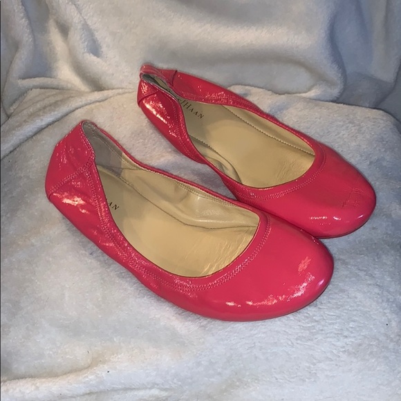 Pink Patent Leather Cole Hann Ballet Style Flats - Picture 7 of 16